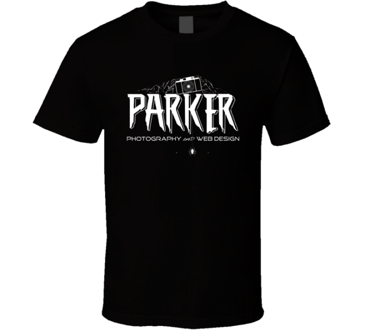 Parker Photography Spiderman Parody Photographer T Shirt