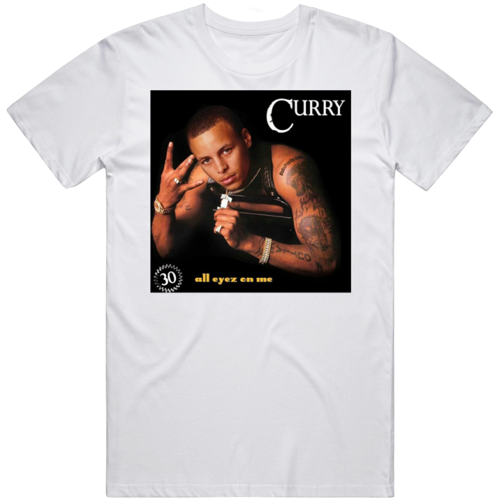 Steph Curry All Eyes On Me Parody T Shirt