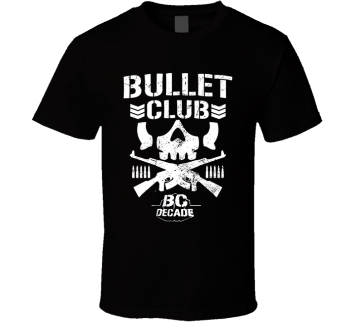 Bullet Club 10 Year Anniversary Japan Pro Wrestling T Shirt