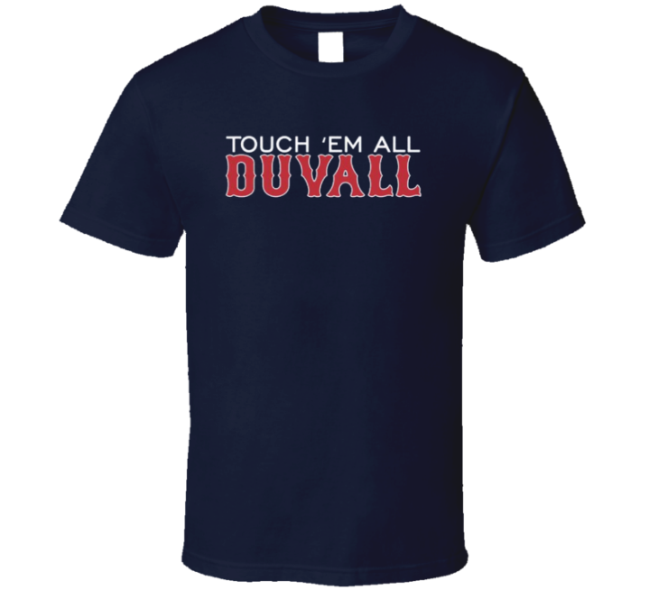 Touch Em All Adam Duval Boston Red Sox Baseball T Shirt