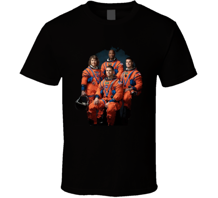 Artemis Ii Crew Moon Landing T Shirt