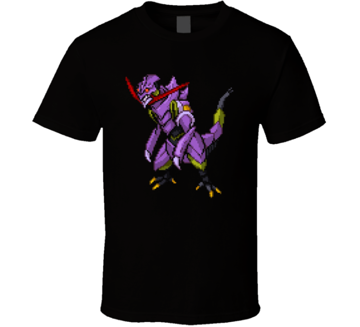 Neon Genesect Haxorus Evangelion Pokemon T Shirt