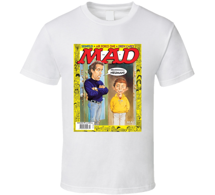 Seinfeld Mad Hello Neuman Parody T Shirt