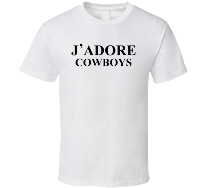 Jadore Cowboys Kendall Jenner T Shirt