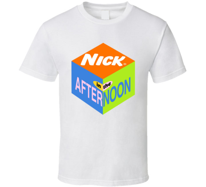 Nickelodeon Nick In The Afternoon Retro Logo T Shirt