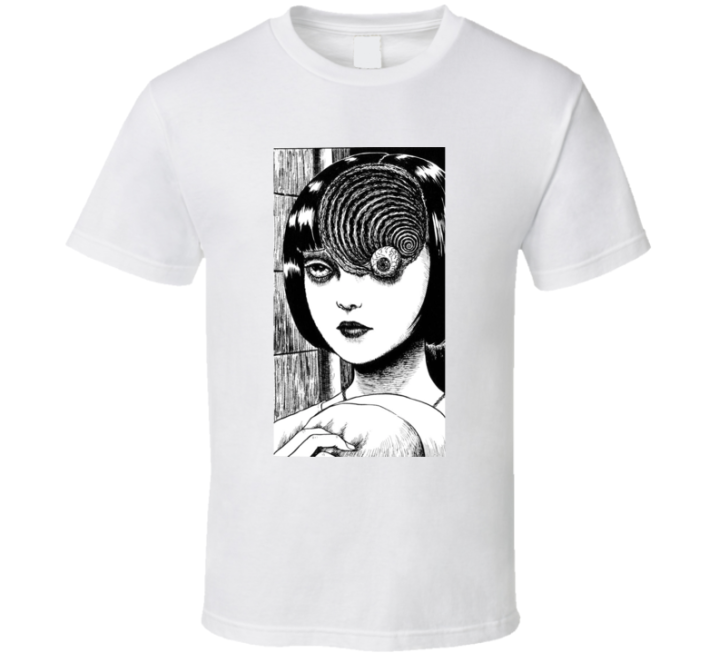 Juni Ito Spiral Eye Manga T Shirt