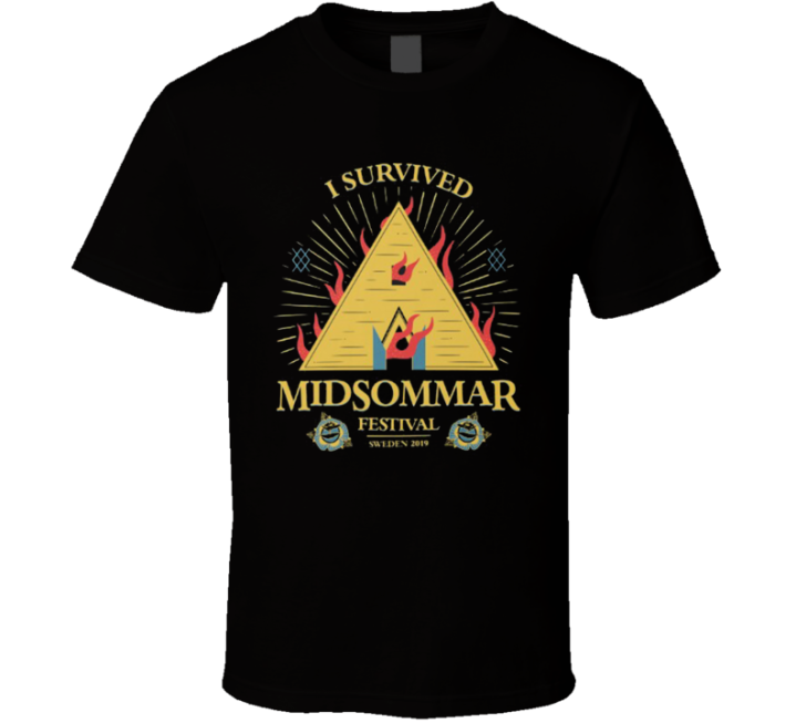 I Survived Midsommar Festival Horror T Shirt