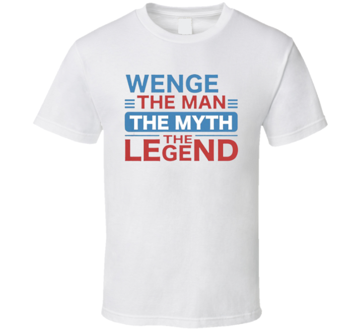 Wenge Man Myth Legend T Shirt