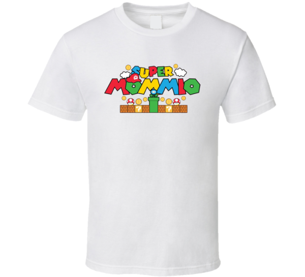 Super Mommio Mario Mother's Day Gift T Shirt