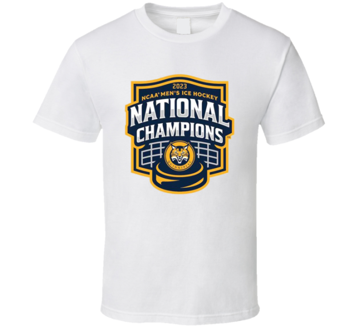 Quinnipiac Bobcats Hockey Champions T Shirt