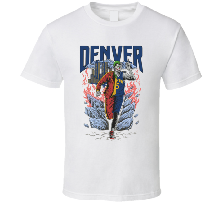 Denver Nuggets Nikola Jokic Joker Parody T Shirt