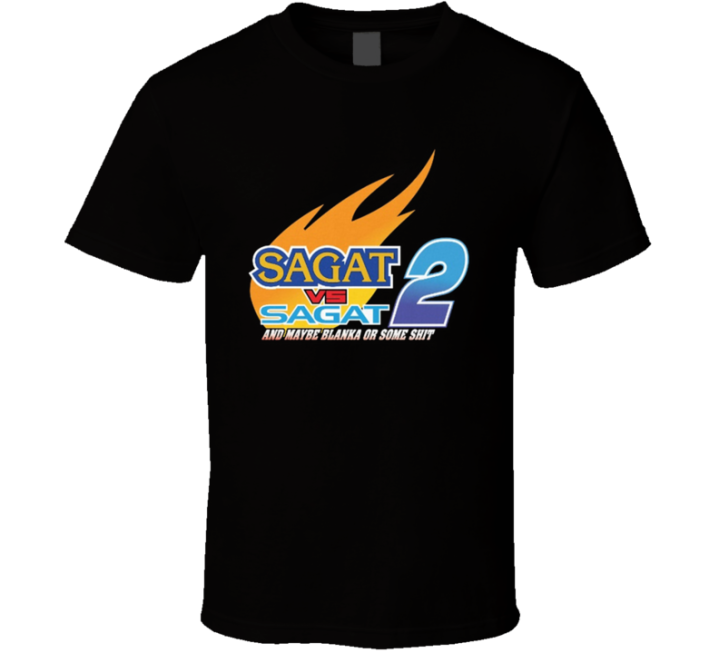 Sagat Vs Sagat Maybe Blanka Meme T Shirt