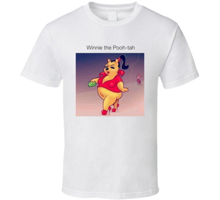 Winnie The Pooh Tah Meme T Shirt