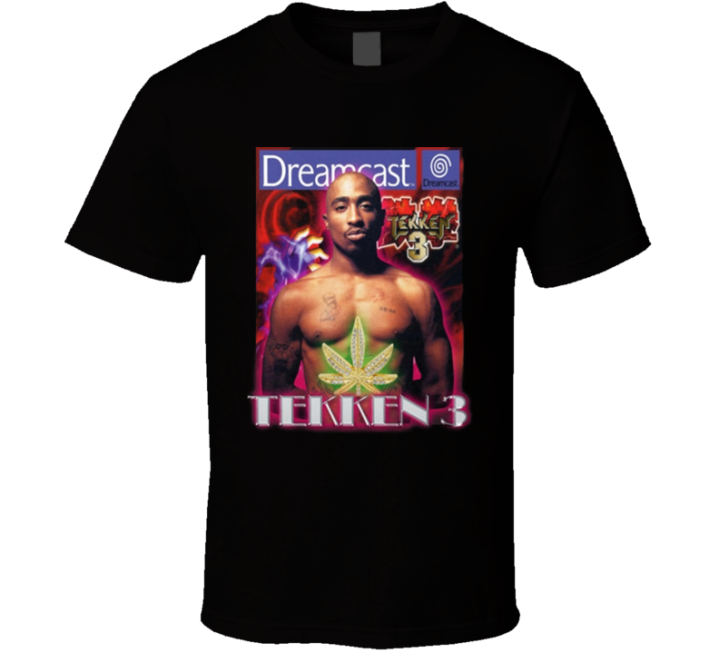 Thug Life Tekken 3 Dreamcast Meme T Shirt