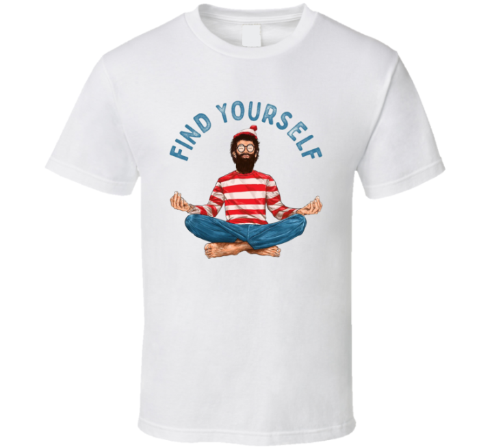 Find Yourself Waldo Meme T Shirt