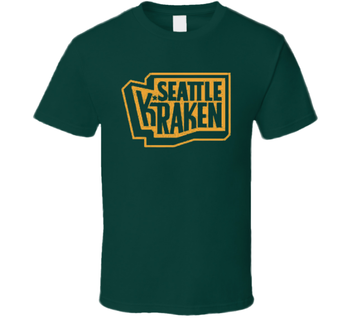 Seattle Kraken Alternate New Logo Hockey Fan T Shirt