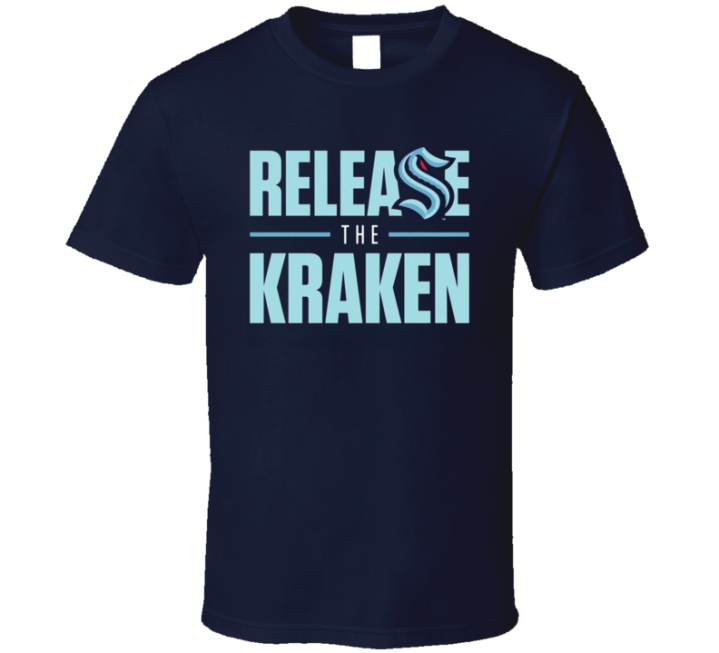 Release The Kraken Seattle Hockey Fan T Shirt