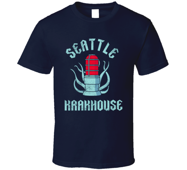 Seattle Krakhouse Kraken Hockey Fan T Shirt