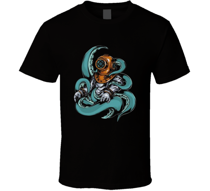 Seattle Kraken Diver Hockey T Shirt