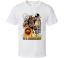 Pittsburgh Steelers Rush 2000s 90s Retro Flaming Football T Shirt