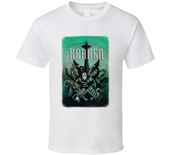 Seattle Kraken Davy Jones Locker Room T Shirt