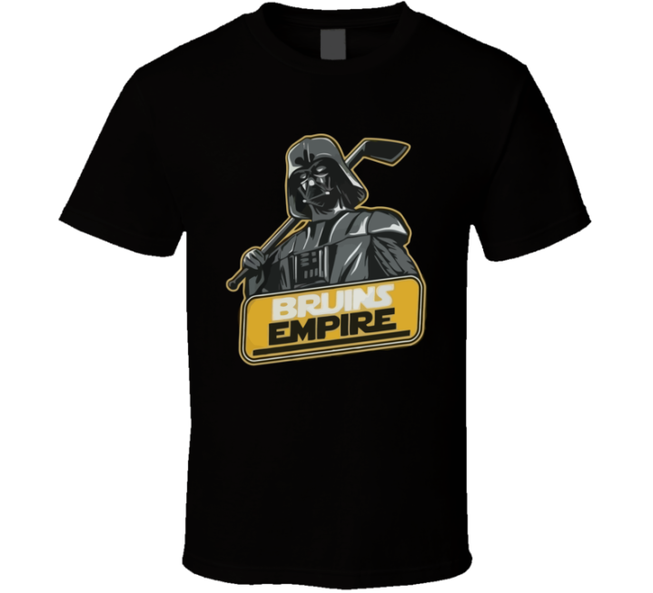 Boston Bruins Empire Star Wars Darth Vader Parody T Shirt