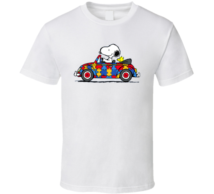 Snoopy Autism Awareness Gift T Shirt