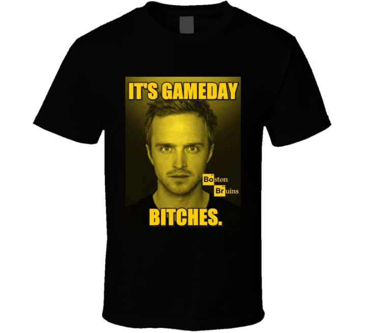 Jesse Pinkman Boston Bruins Breaking Bad Parody T Shirt