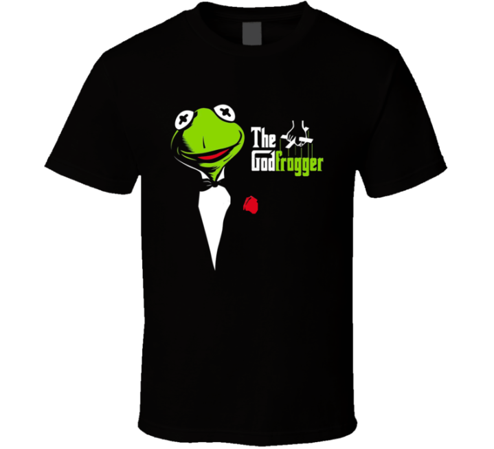 Kermit The Godfrogger God Father Parody T Shirt