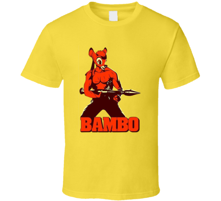 Bambo Rambo Bambi Meme T Shirt