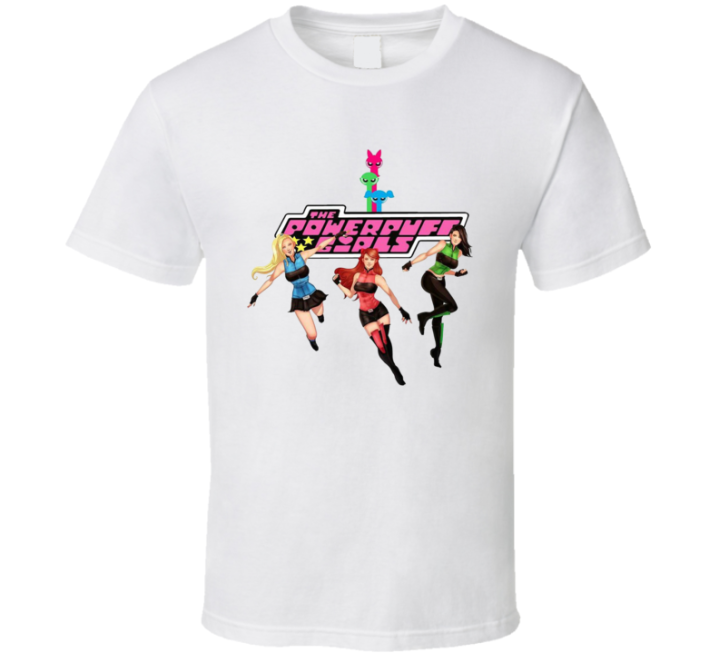 Power Puff Girls Ppg Grown Adult T Shirt