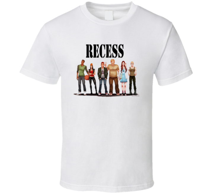 Recess Grown Up Adult 2000s 90s Cartoon T Shirt