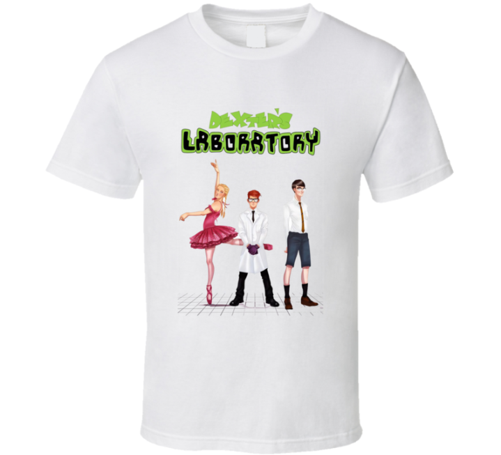 Dexter's Laboratory Grown Adult T Shirt