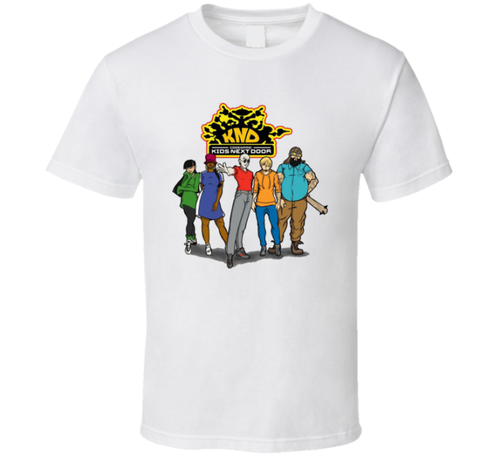 Kids Next Door Adult Grown Up Cartoon T Shirt