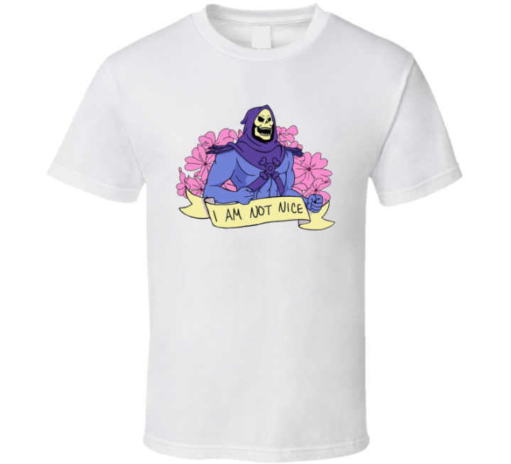 I Am Not Nice Skeletor He Man Meme T Shirt