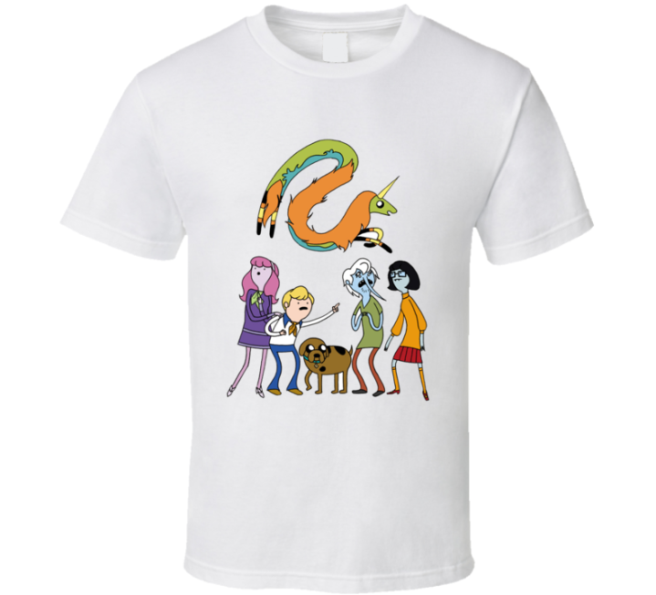 Adventure Time Scooby Doo Crossover Meme Parody T Shirt