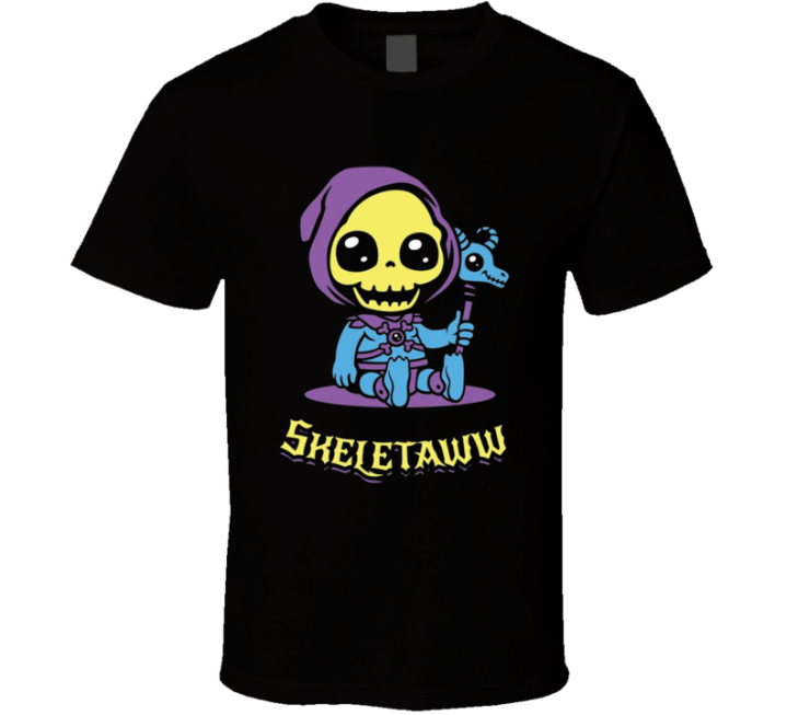 Skeletaww Baby Skeletor He Man Masters Universe Parody T Shirt