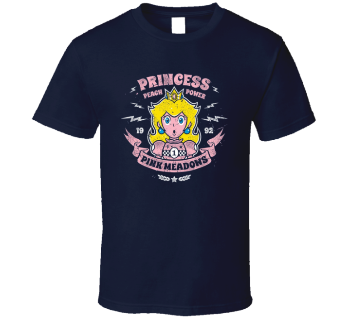 Princess Peach Power Maedows Super Mario Movie T Shirt