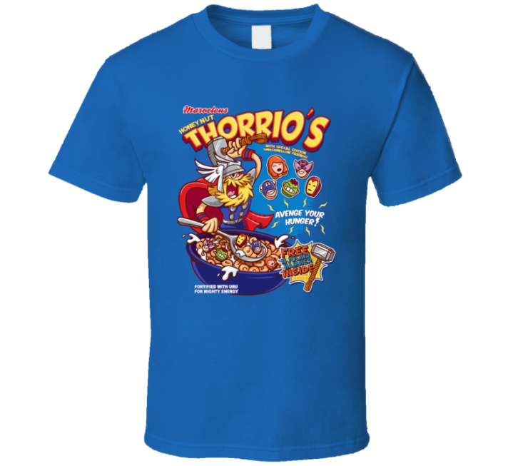 Thorrios Thor Marvel Parody Cereal Gift T Shirt