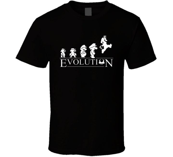 Super Mario Evolution T Shirt