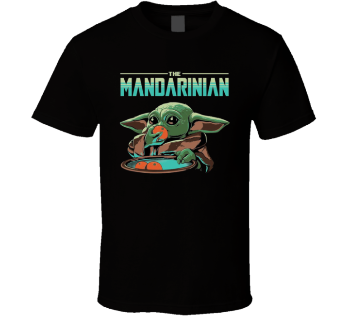 The Mandarinian Baby Yoda Mandalorian Manderine Meme Parody T Shirt