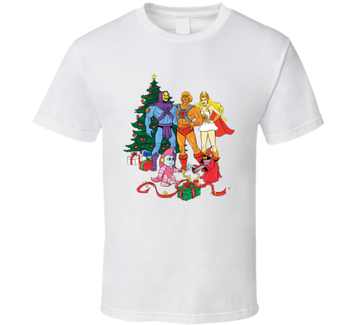 He Man Christmas Masters Of The Universe Parody Gift T Shirt