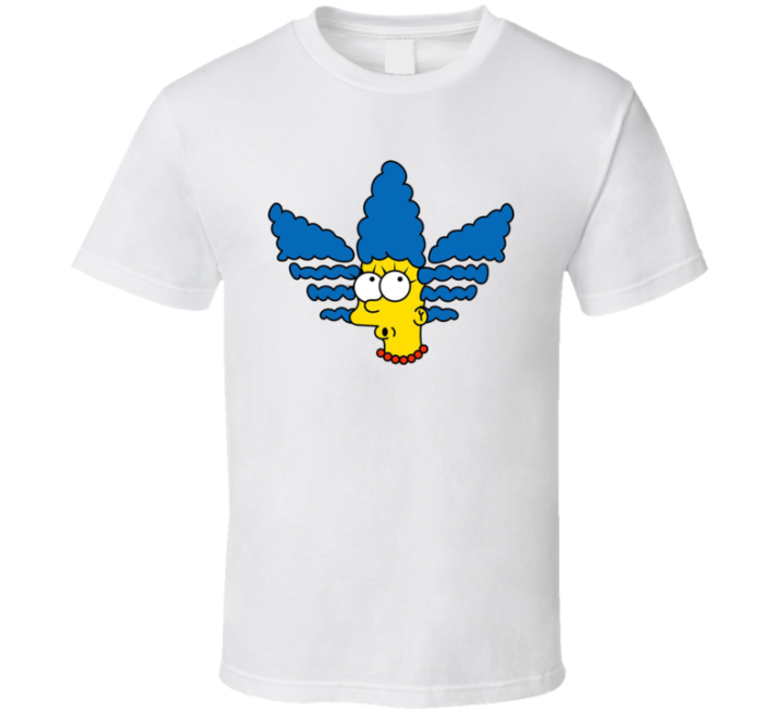 Marge Simpson Didas Parody Meme T Shirt