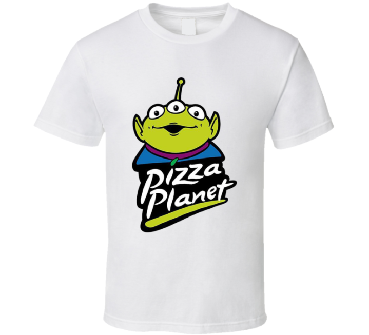 Futurama Pizza Hut Planet Meme Parody T Shirt