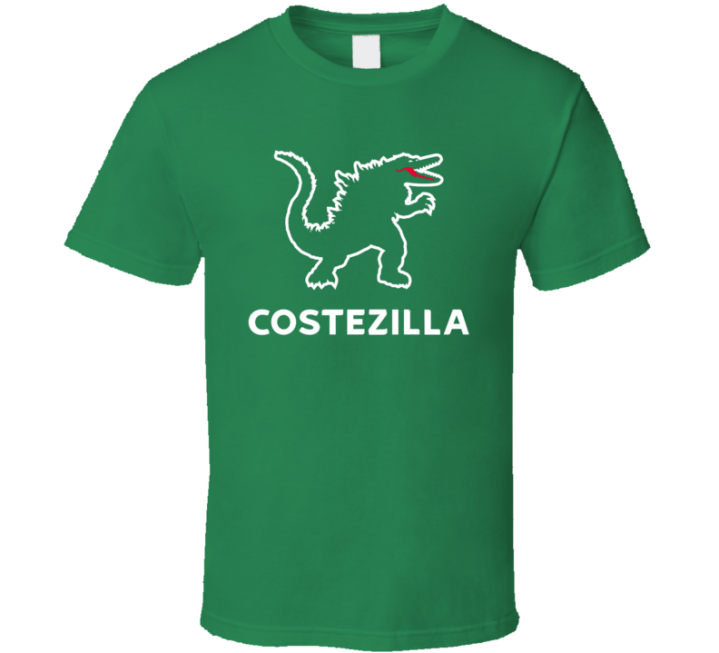 Costezilla Lacoste Godzilla Movie Parody T Shirt