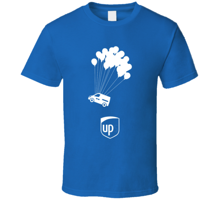 Ups Up Movie Mail Parody T Shirt