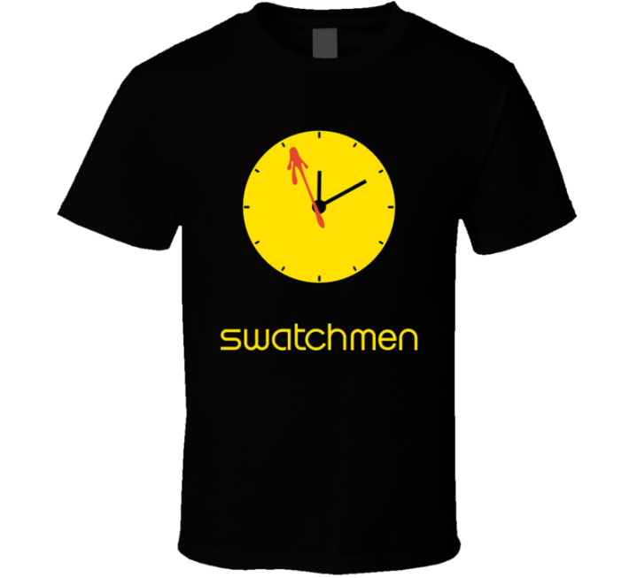 Swatchmen Watchmen Swatch Parody T Shirt