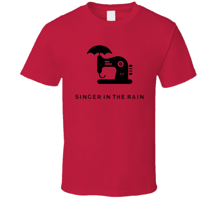 Singe Rin The Rain Movie Parody Meme T Shirt