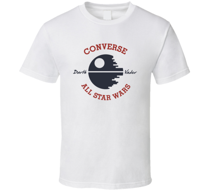 Converse All Star Wars Crossover Parody T Shirt