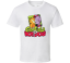 Garfield Vs Hotdog Retro Vintage T Shirt